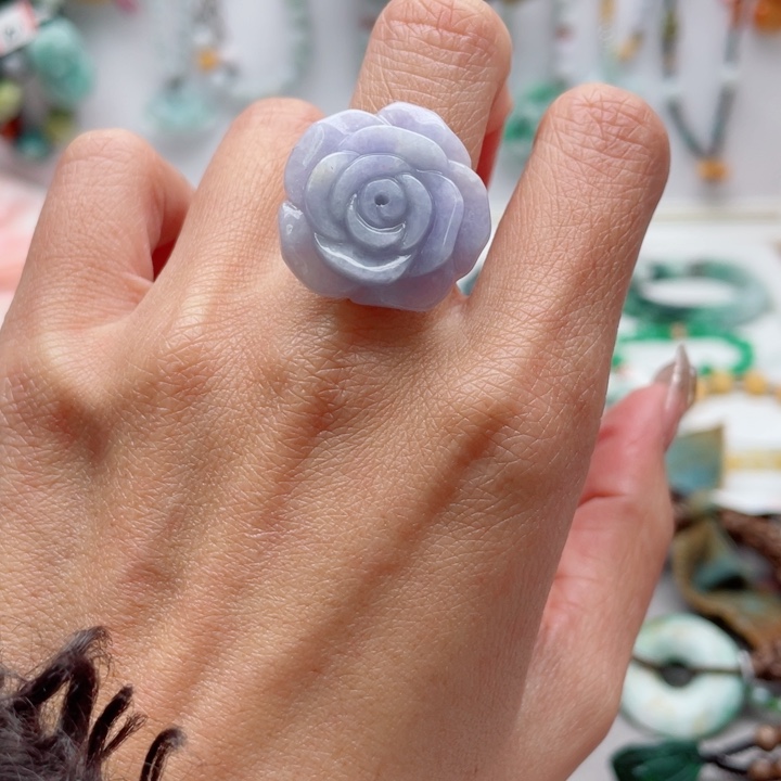 翡翠未镶嵌手链戒指