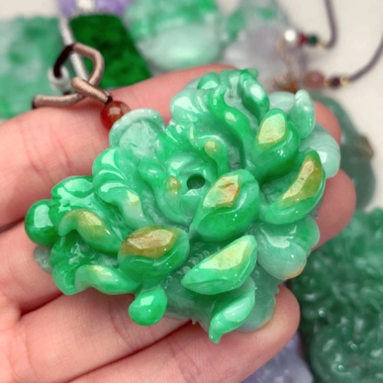 翡翠吊坠(不含链)未镶嵌