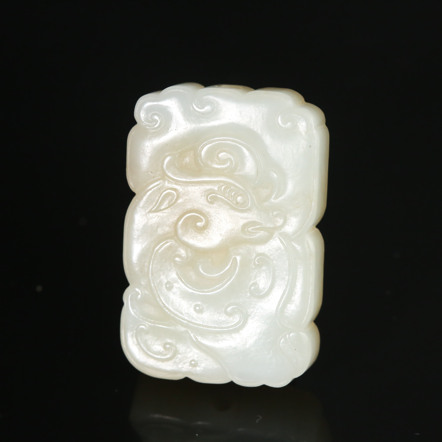 清代和田玉龙纹牌ACZL2509251061
