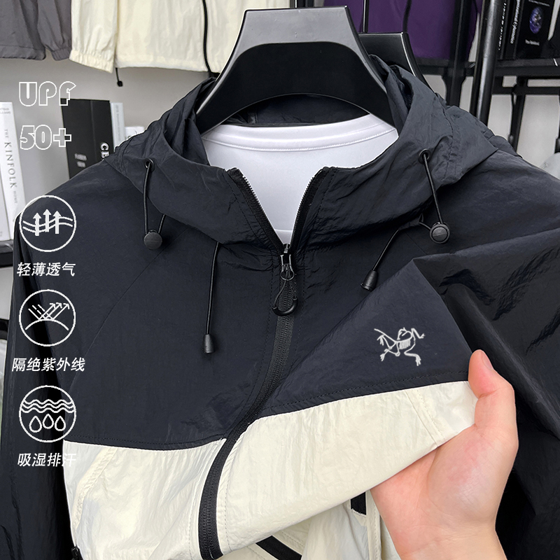 【清仓一折】刺绣鸟家空气层防晒衣新款户外休闲高效防晒透气速干衣