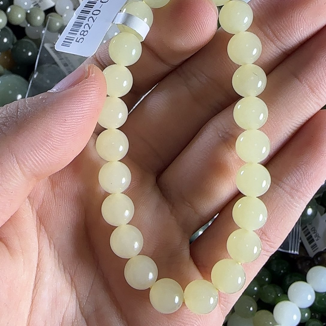 和田玉手链未镶嵌118