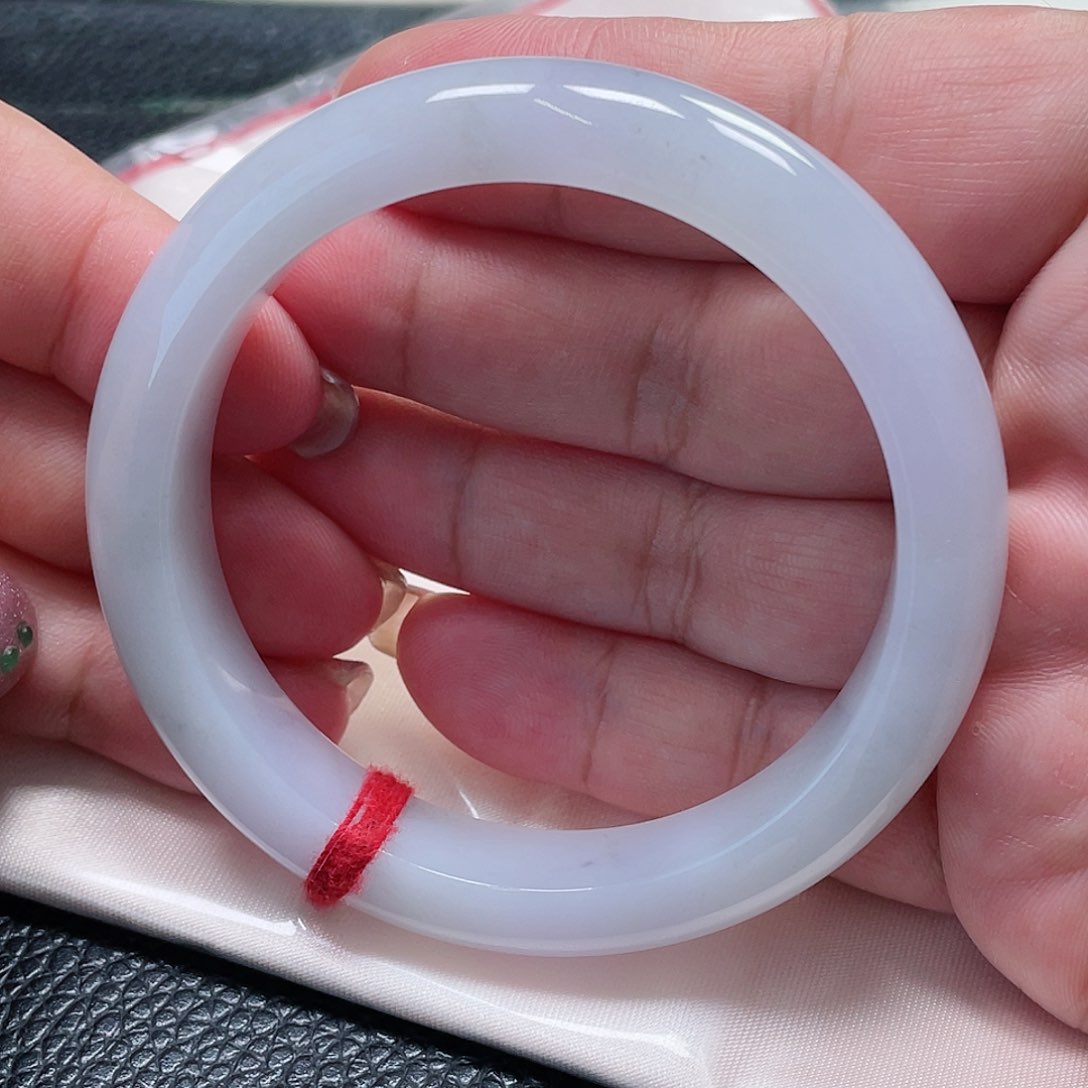 未镶嵌手镯翡翠缅甸翡翠手镯56圈