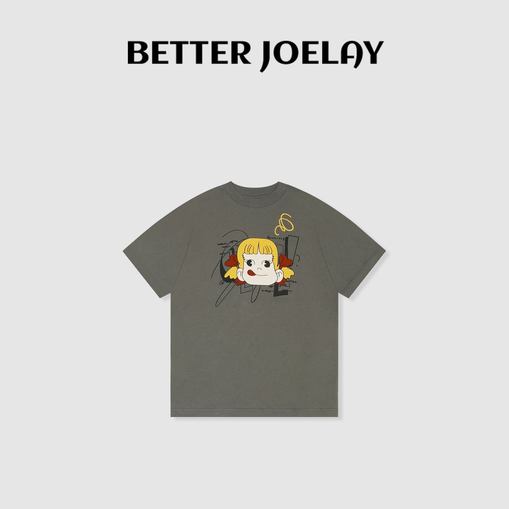 BETTER JOELAY-小版【萌芽趣装】时尚百搭短袖T恤休闲风ZZ3821