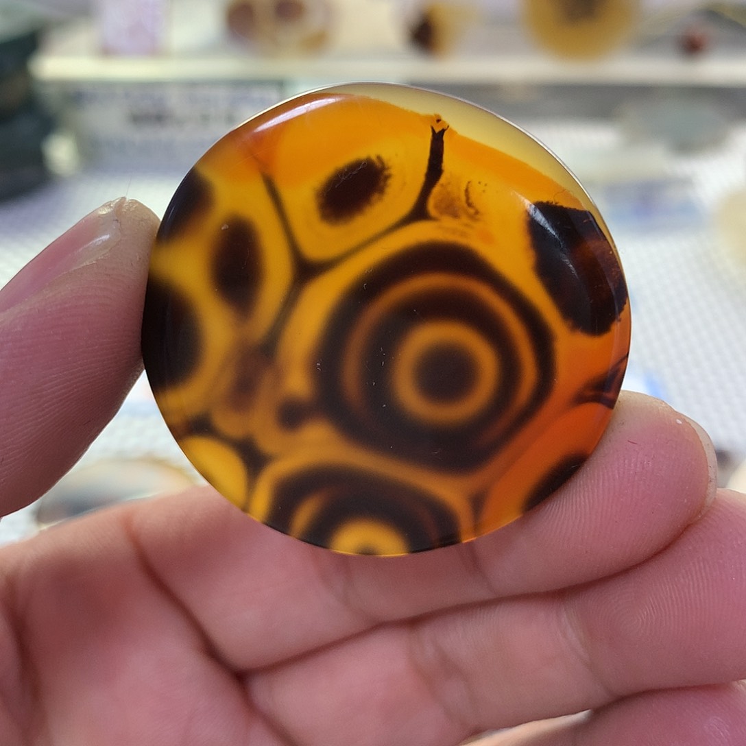 玛瑙/玉髓未镶嵌吊坠(不含链)