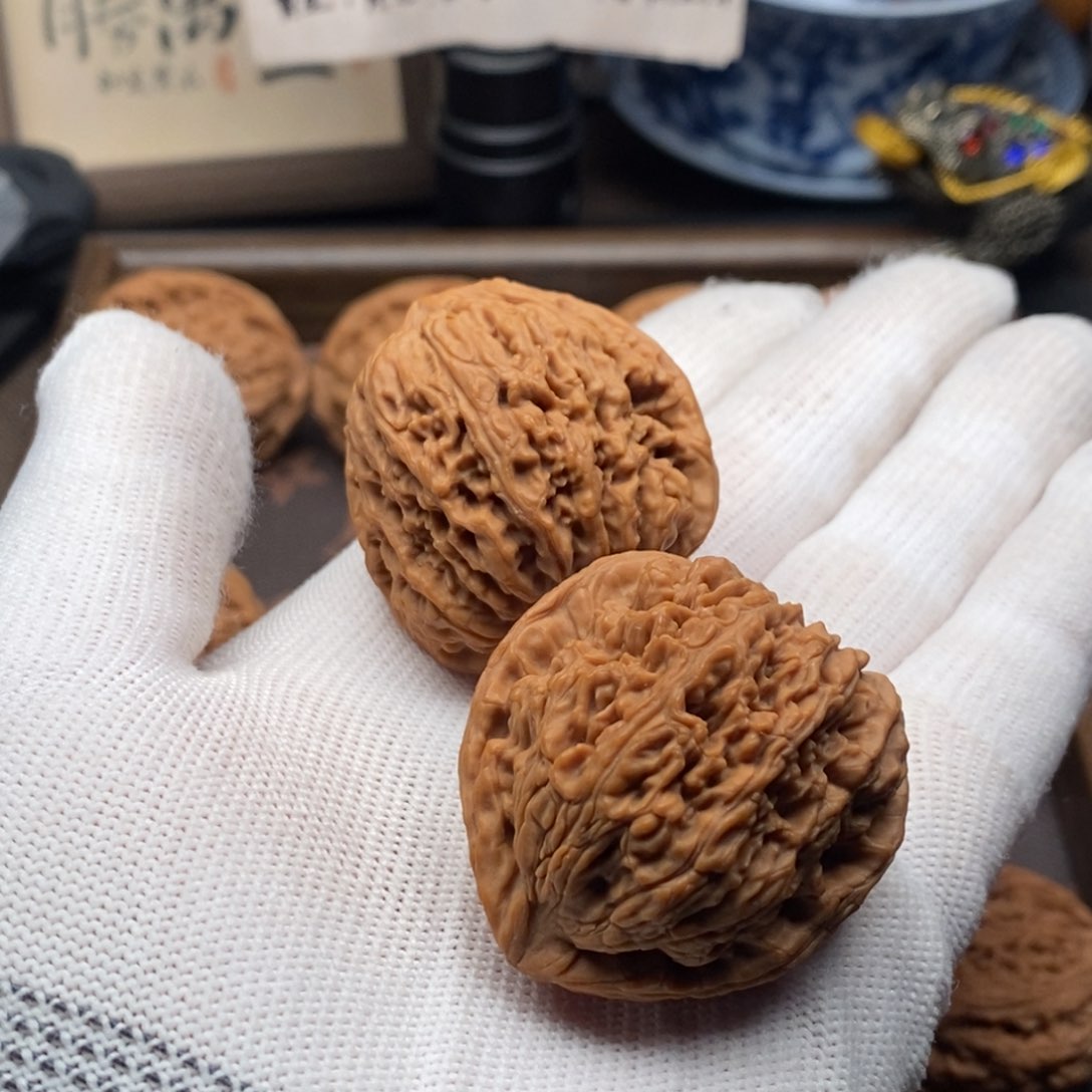 把件文玩核桃白*冰南疆39