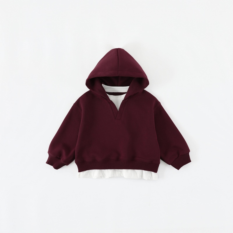 SCBEBE儿童秋季新款韩版百搭时尚休闲假两件上衣AS883