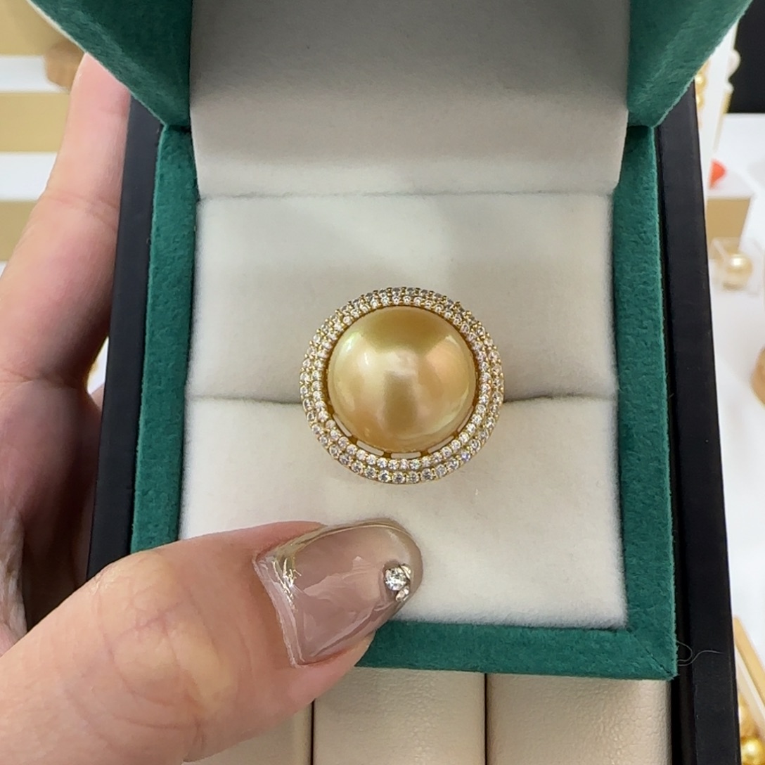 海水珍珠戒指未镶嵌