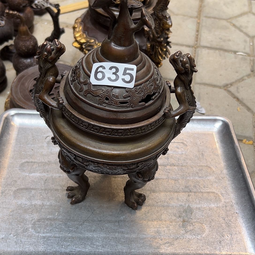 ℒ***࿐黄铜摆件，文房摆件