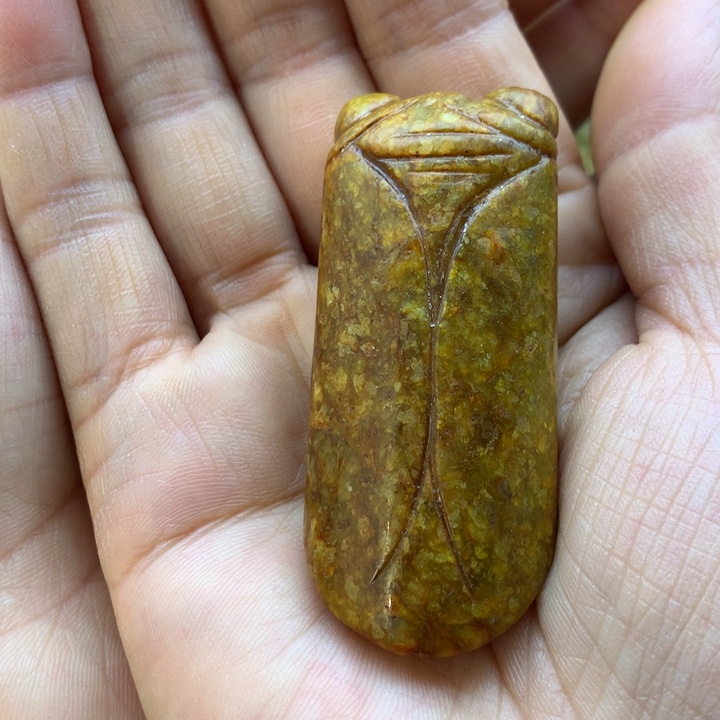 【闪购商品】岫岩河磨玉（透闪石质玉）未镶嵌吊坠