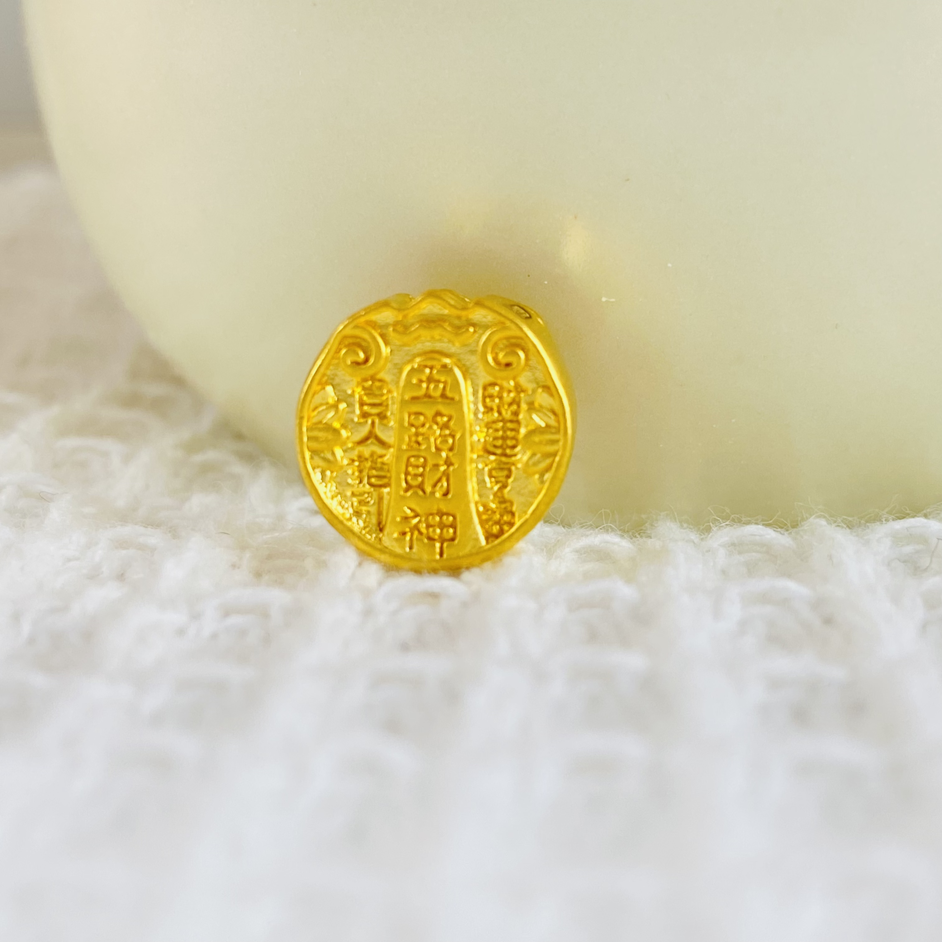 足金999 黄金五路财神 0.52