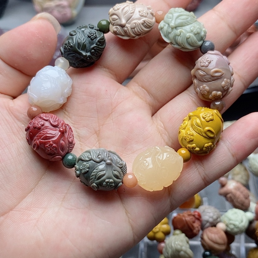 【闪购商品】未镶嵌手串定制石英质玉