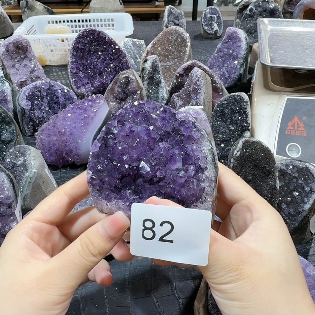 天然紫水晶未镶嵌紫晶