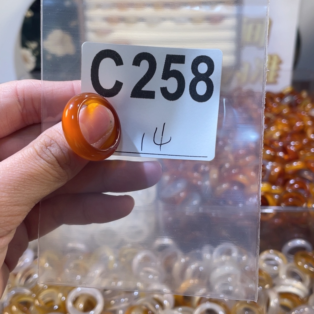 未镶嵌戒指玛瑙/玉髓258