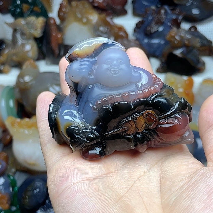 玛瑙/玉髓饰品未镶嵌愛****人