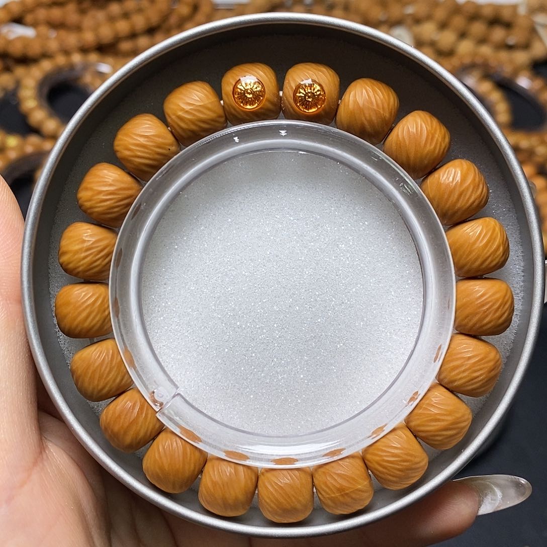 猴头核桃手串双标龙岩云锦尺寸11+全品单号304号