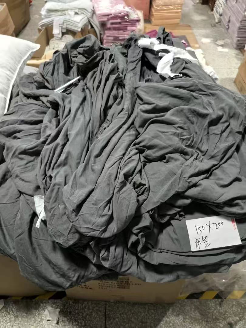 《兵哥外贸》3楼150x200灰色超软薄款化纤床笠 发1张