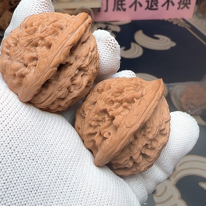 文玩核桃吊坠全品无药虎头40