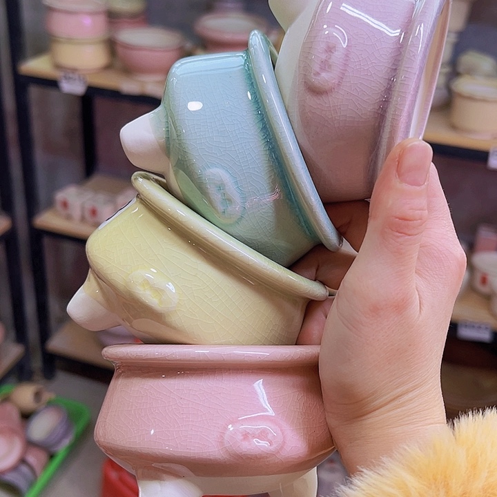 陶瓷花盆当场凑满12包邮