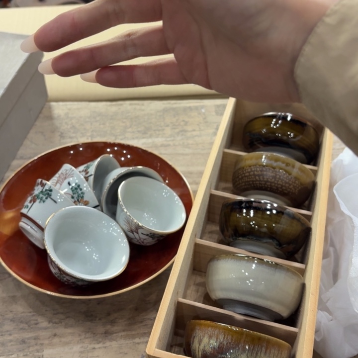 陶瓷古美术置物摆件