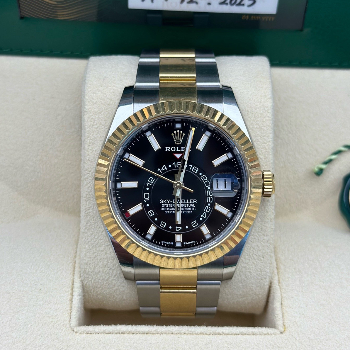 99新 Rolex/劳力士 劳力士326933自动机械 蚝式钢 42毫米 