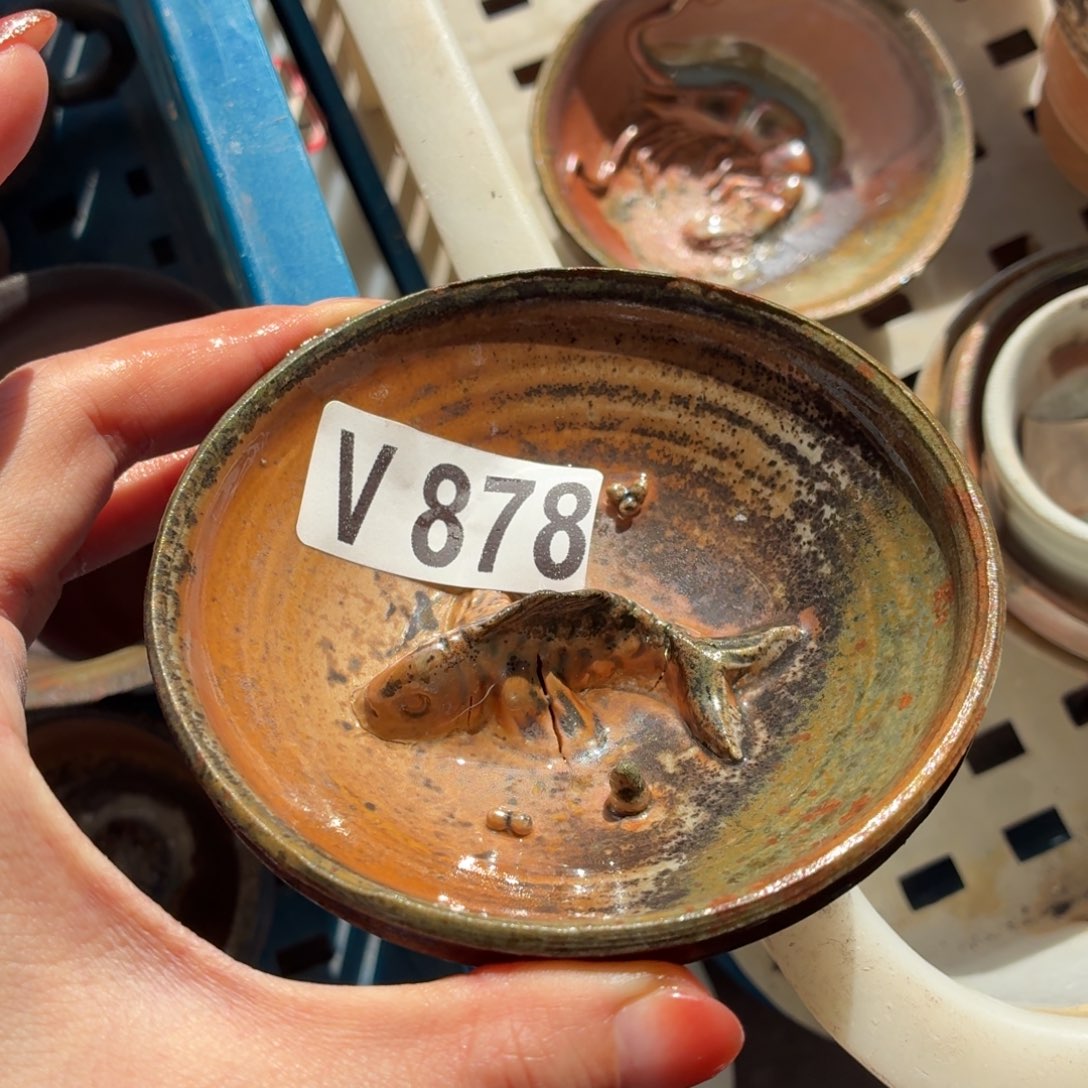 陶园柴烧，精品高货V878瑕