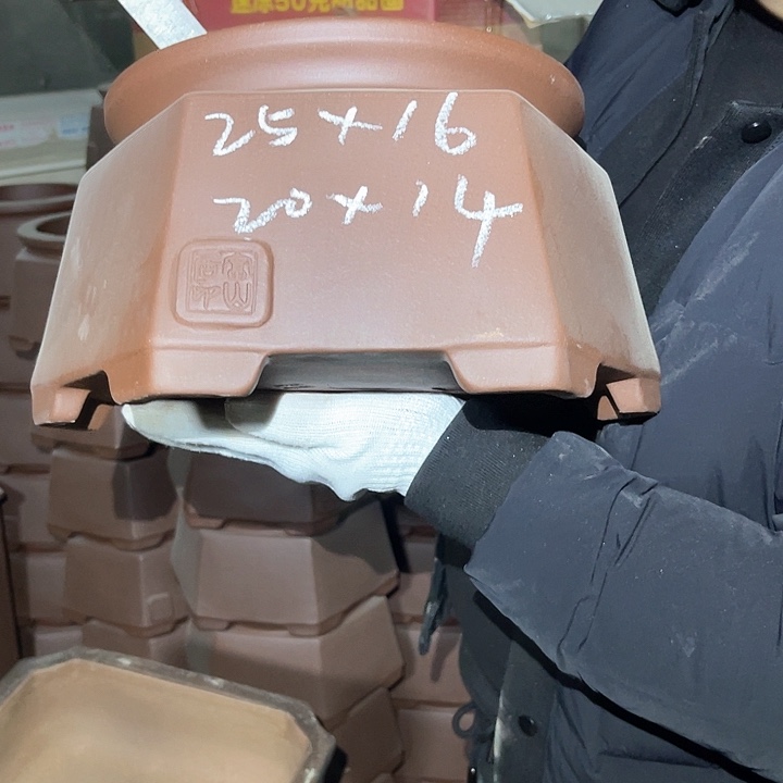 紫砂花盆紫砂等传统