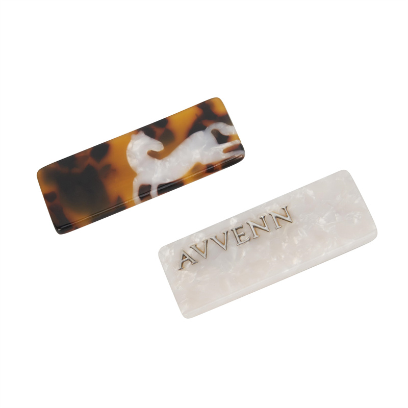 AVVENN2026春简约气质复古一字发夹发饰女290dopdop买手店