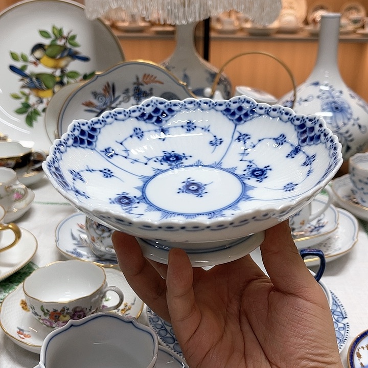 罐皇家哥本哈根小足点心盘