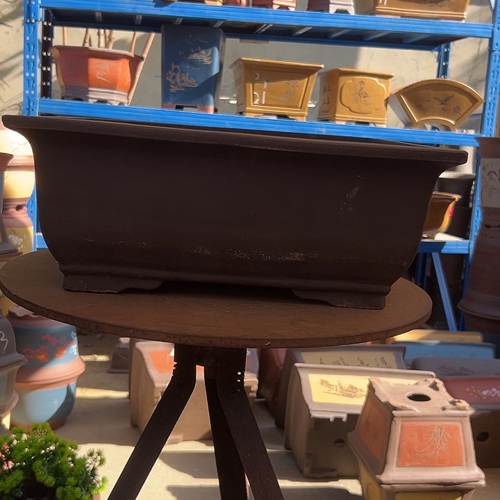 40素面马槽花盆花盆