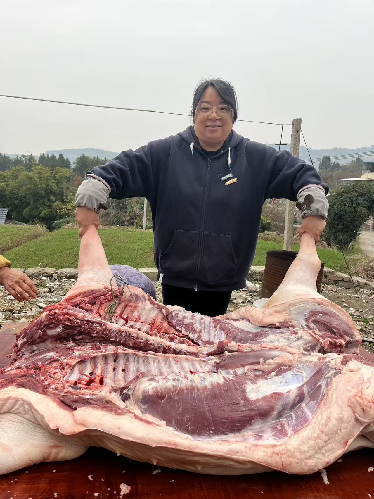 四弟娃【直播现称改价】农村粮食喂养猪肉一单一称（分割后不退换）