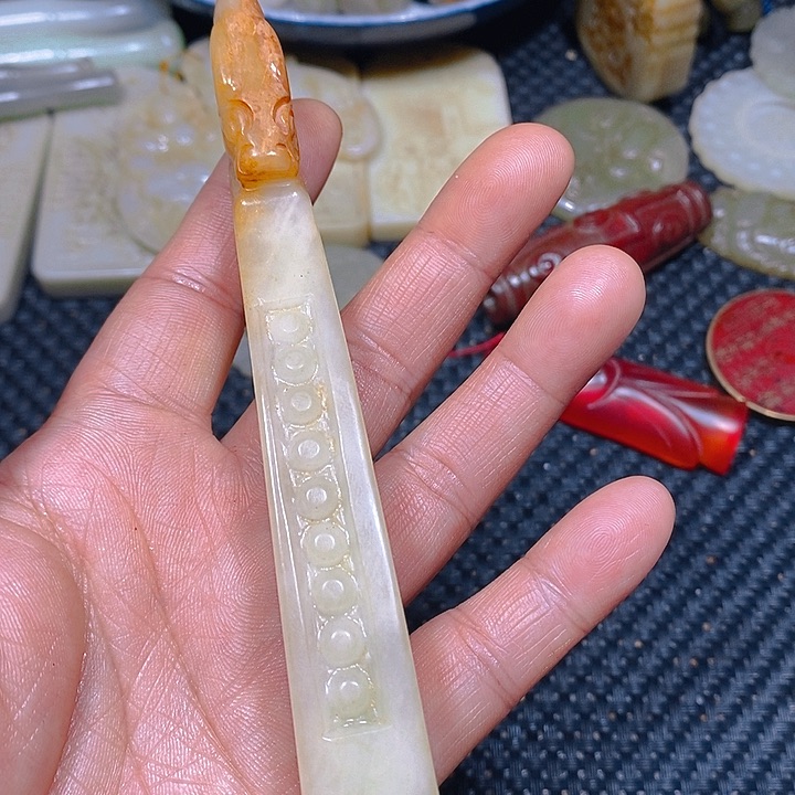 未镶嵌手链和田玉（糖玉）