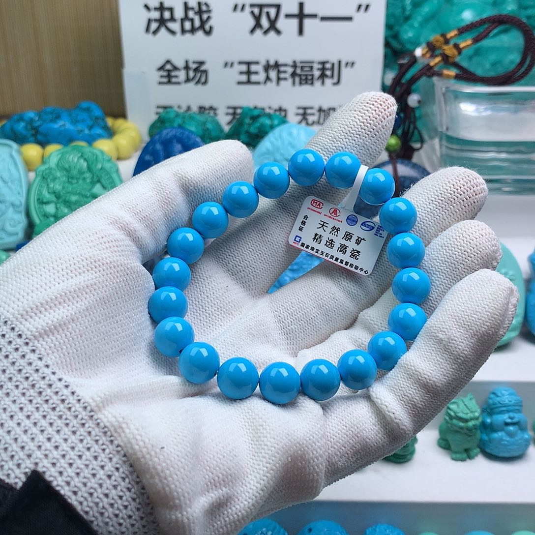 湖北发货批发精挑绿色矿原创手串108雕刻多样性发货 以介绍为准
