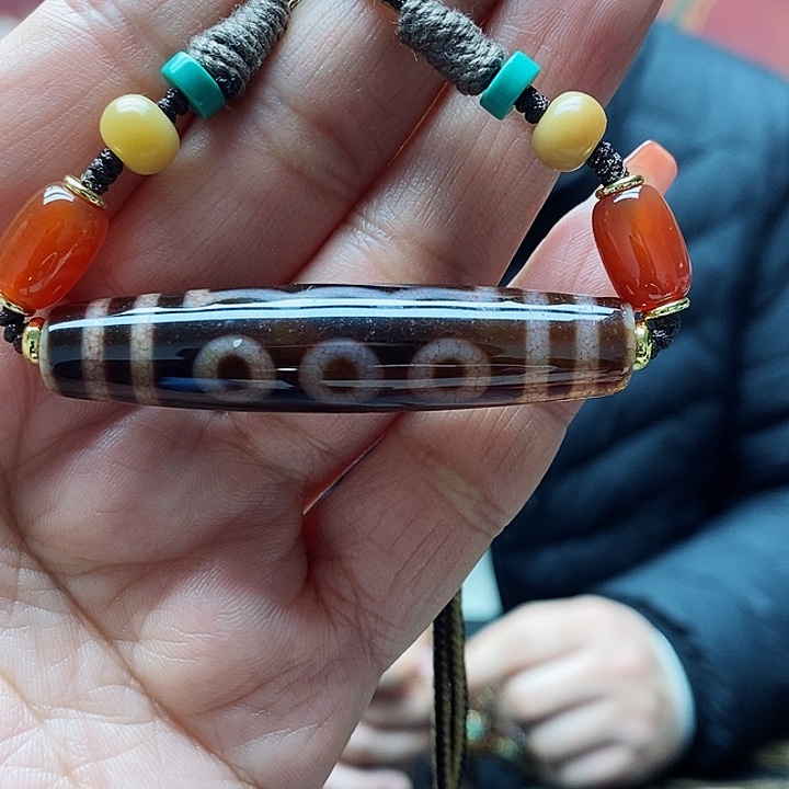 玛瑙/玉髓颈饰合金