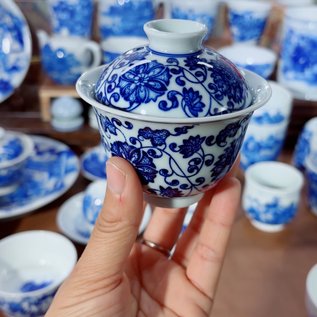 杯全手工全手绘陶瓷