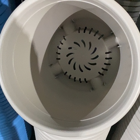 树脂四季4号灰白无托8个