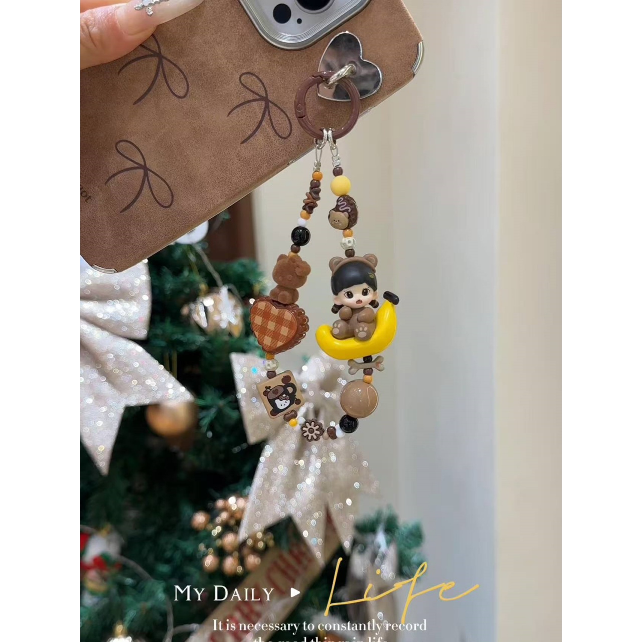 【XJMM】潮玩手机壳挂件DIY饰品挂饰创意可爱手机链