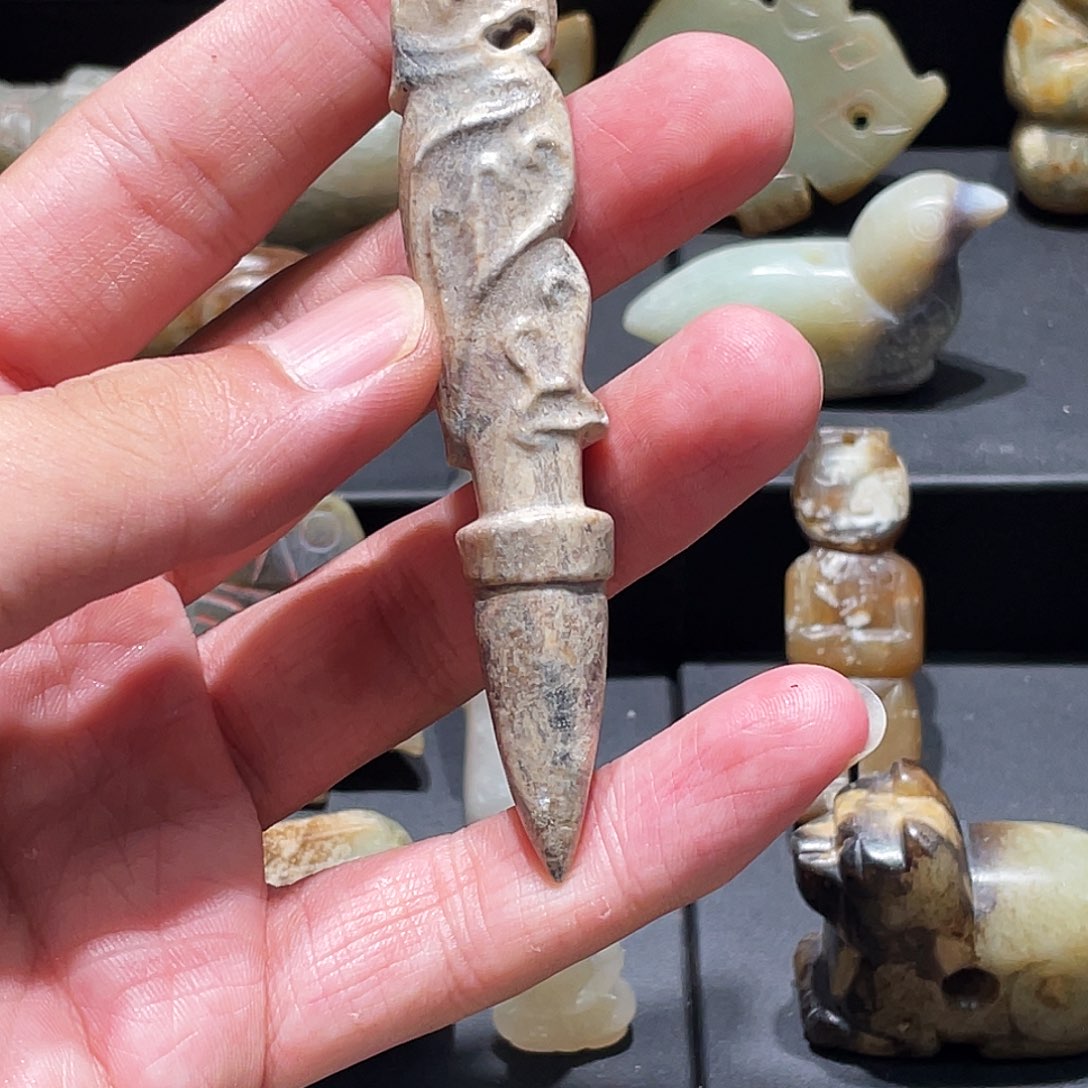 暴***暴和田玉（糖玉）未镶嵌挂件