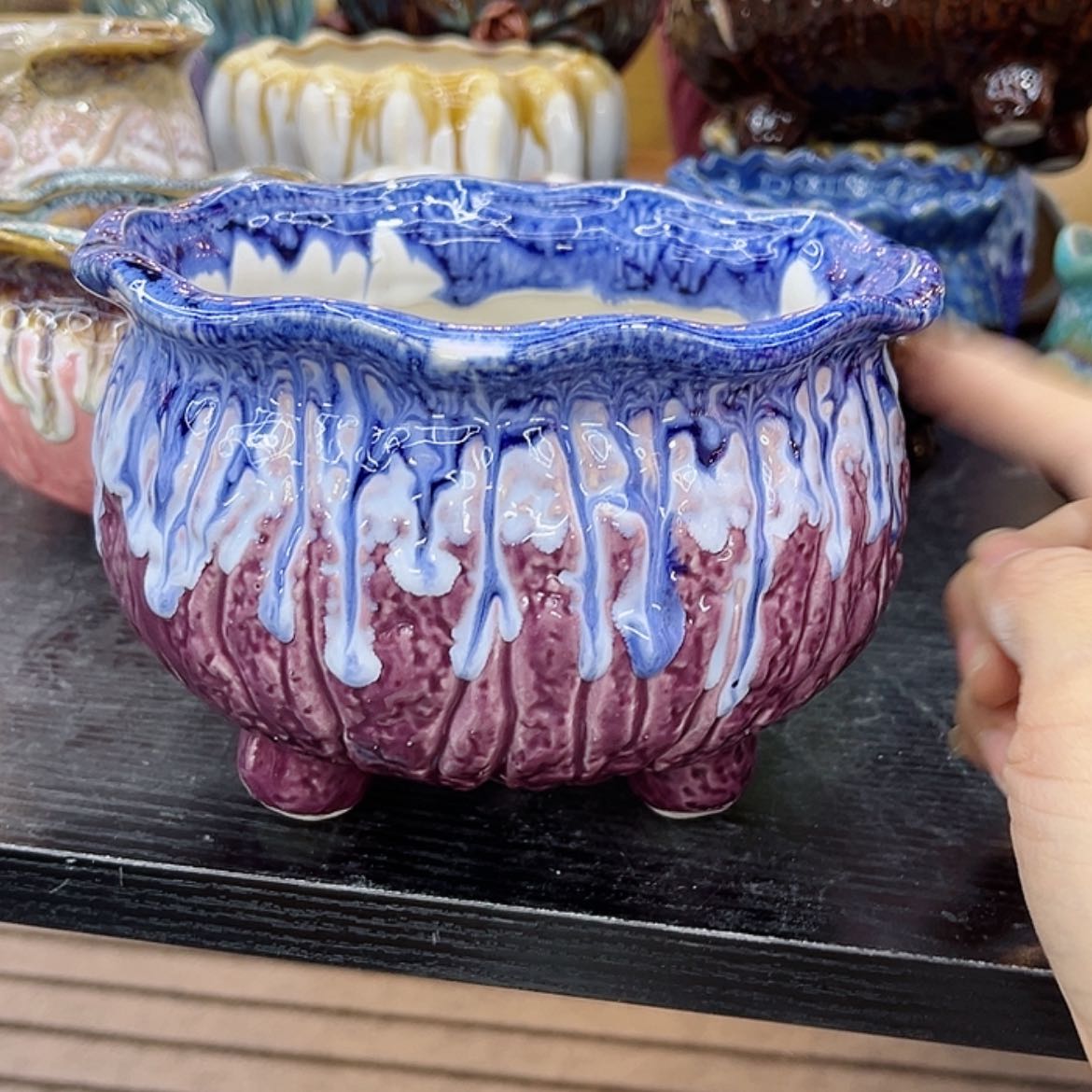 【闪购商品】陶瓷花盆