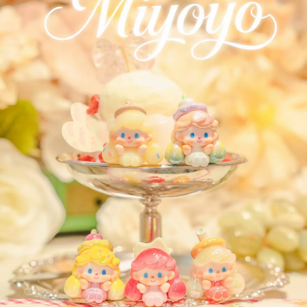【代拆】阿玛莉莉丝miyoyo美味派对系列萌粒盲袋潮玩礼物
