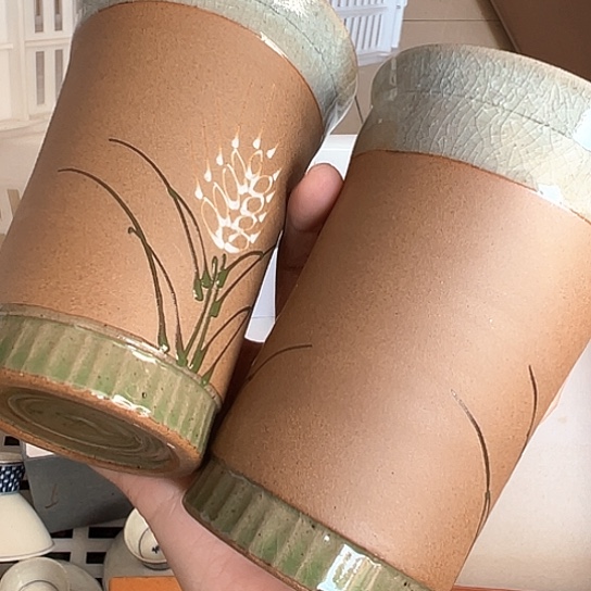 紫砂茶杯密胺瓷中古品呵呵呵呵