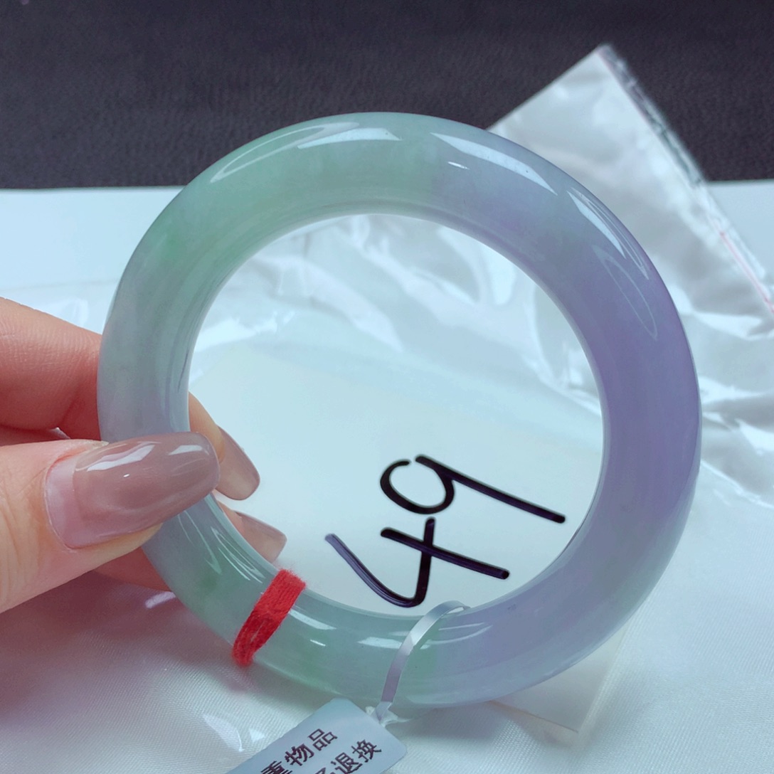 翡翠手镯未镶嵌手镯55