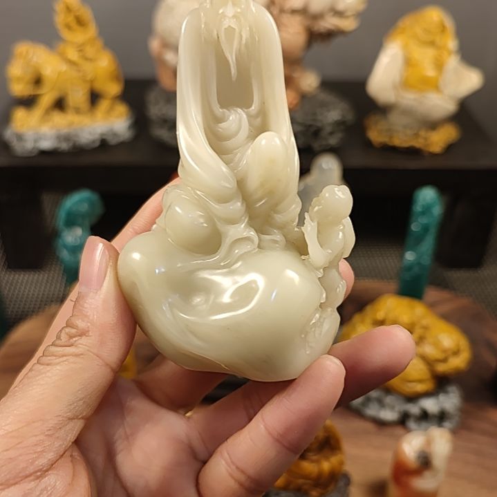 寿山石东*啸摆件摆件摆件