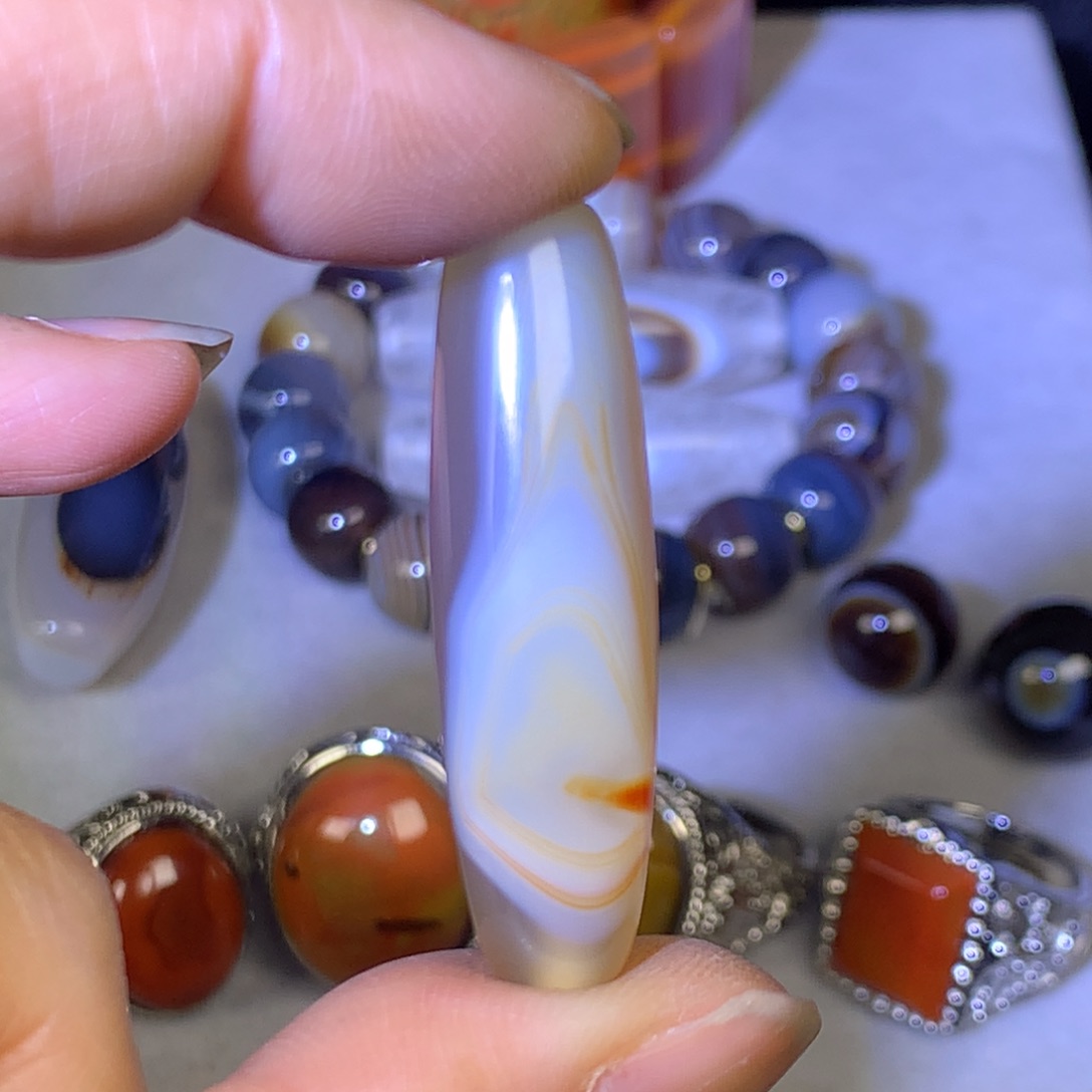 玛瑙/玉髓未镶嵌颈饰