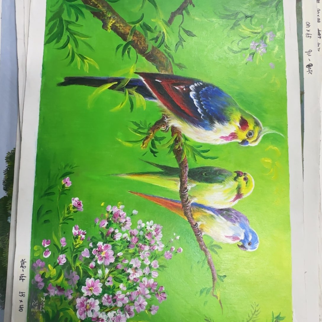 油画加油加油努力加油加油
