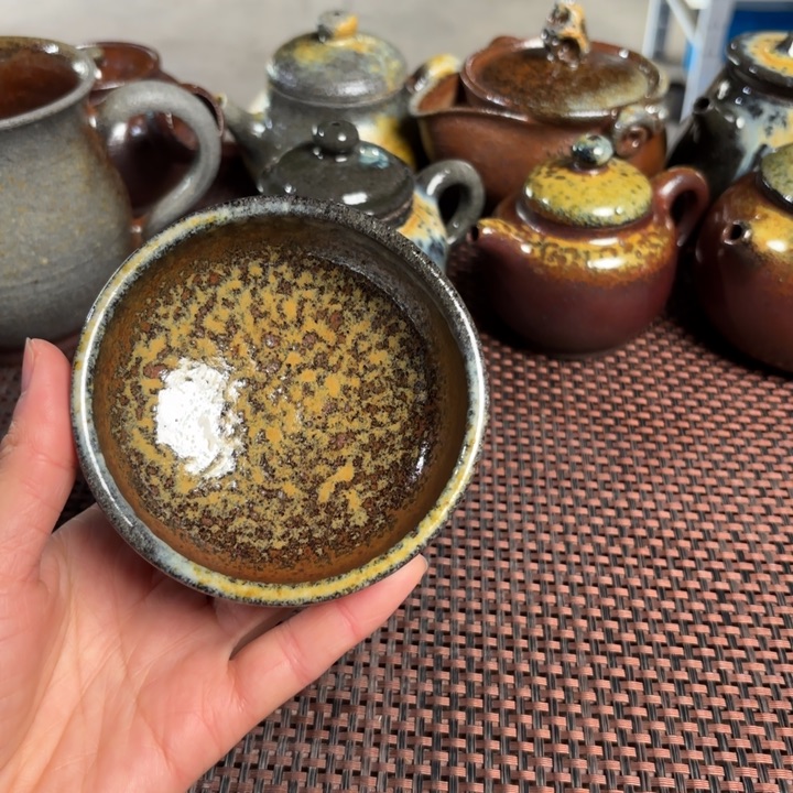 紫砂茶杯小普洱杯