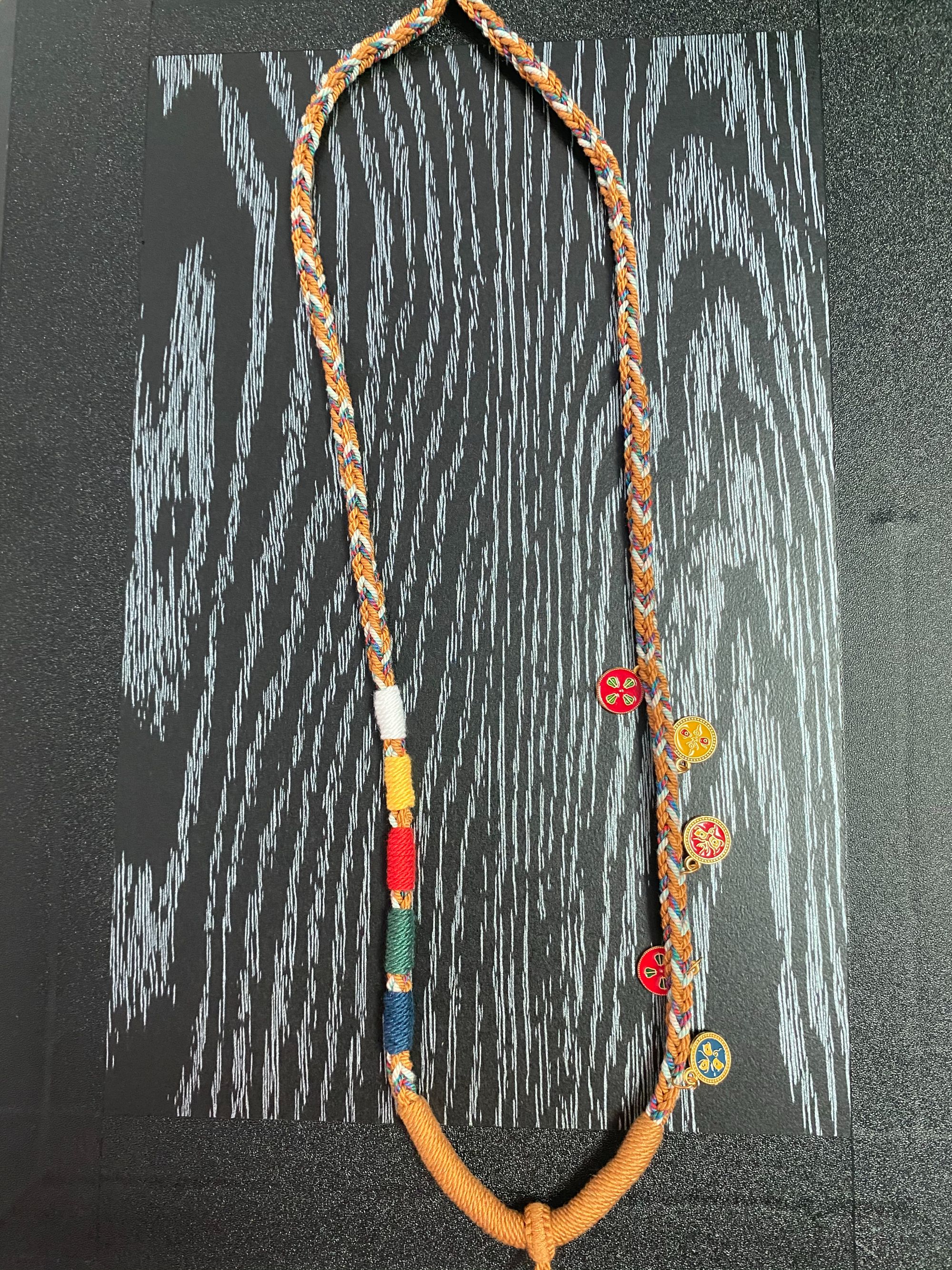 非金属棉绳项链 【选绳子专属链接】，结缘唐卡在直播间确认款式