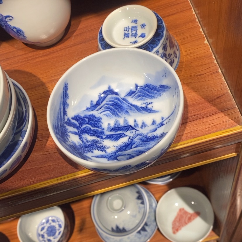 【闪购商品】玫**豆景德镇柴窑主人杯