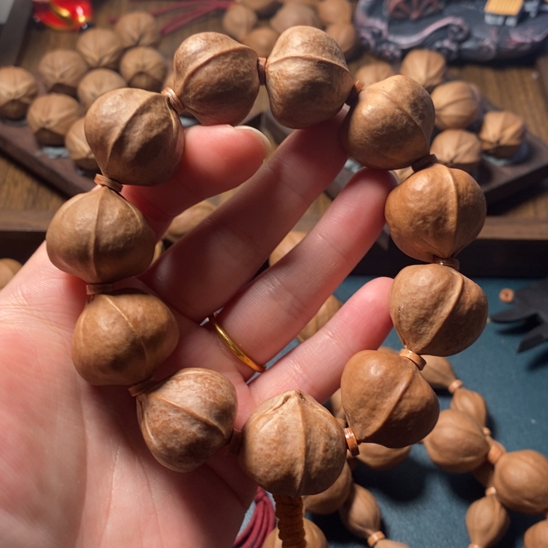 手串/手链橄榄核2222梅林铁三花橄榄核
