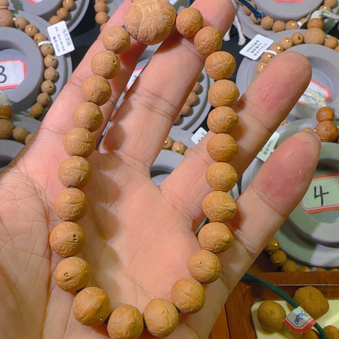 凤眼菩提手串三*10左右mm凤眼手串