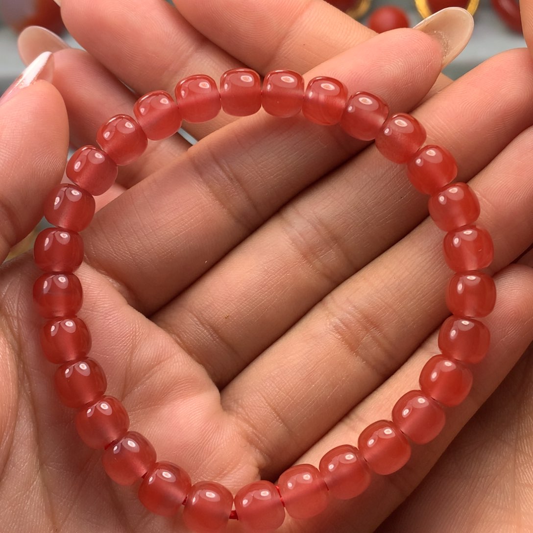 未镶嵌手串南红玛瑙